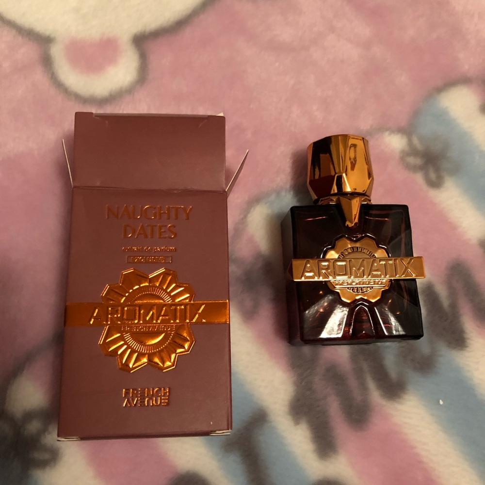 Fragrance world French avenue NAUGHTY dates “new” open box X aromatix